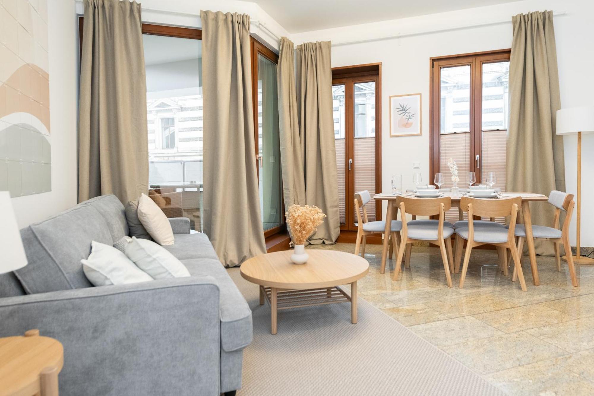 Global Living - Design Apartments I City Center I Balcony I Smart-Tv I Kitchen I Dresden Exterior photo